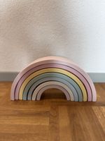 Holz Regenbogen Stapelspiel Pastel