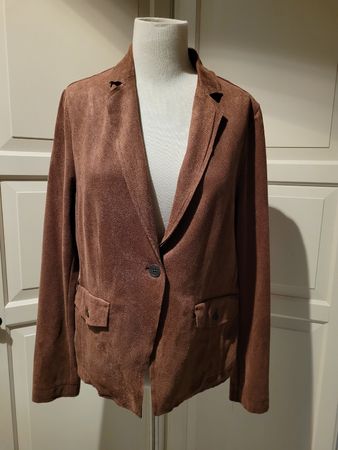 Neuwertiger leichter Blazer von NILE Gr. L in Rostrot