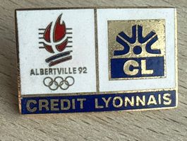 Pin Albertville 92 Credit Lyonnais