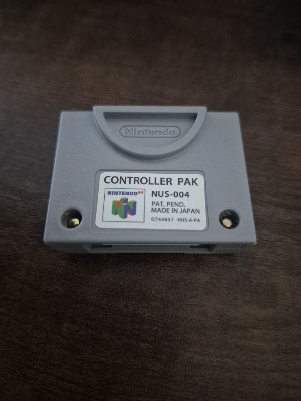 Nintendo Konsolen: Original Nintendo 64 Memory Card – Gebraucht aus Dielsdorf von BARDARRU 1