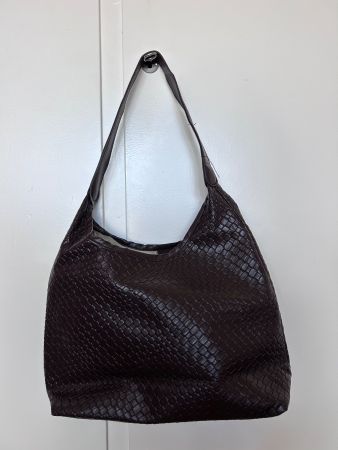 Braune Kunstledertasche, Top Zustand!