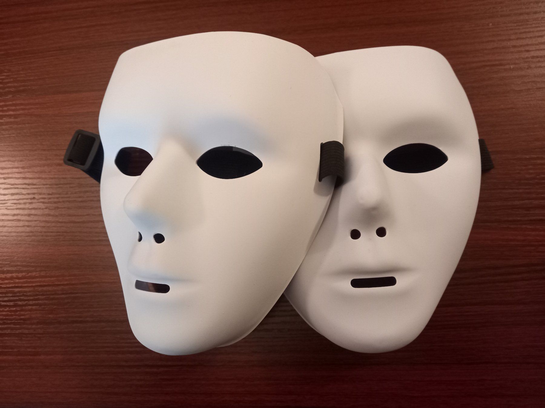 Masken: 20x Maske Masquerade weiss / Masque blanc Masquerade – Neu und originalverpackt aus Bremblens von LOVA-MUSICA-SHOP 4