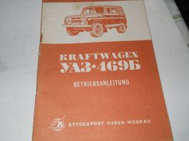 Betriebsanleitung Jeep UAZ der Russichen Armee