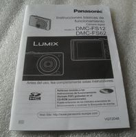 Panasonic Lumix DMC FS12 DMC FS62 Español Instrucciones bási
