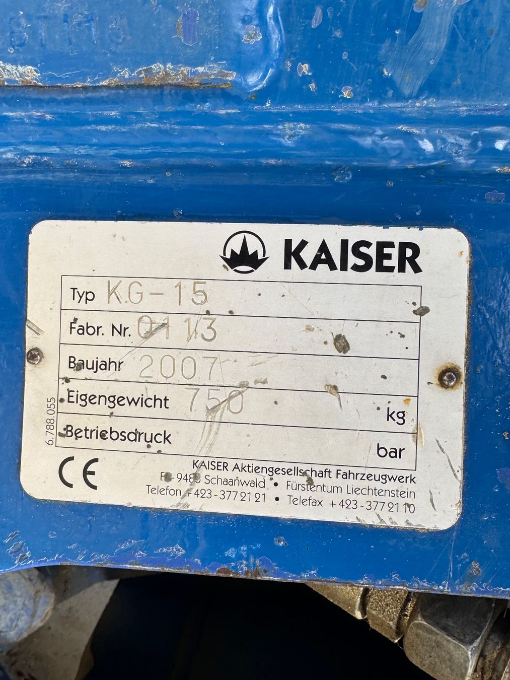 Pinze: Kaiser Greifer KG 15/ UG 15 – Usato da Thörishaus venduto da J-Camaro 3