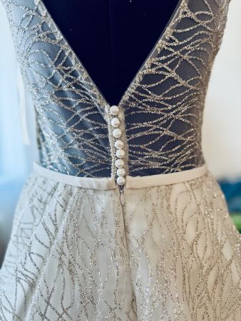 SUMMER SALE! NEUES Haute Couture Glitzer Traum Brautkleid