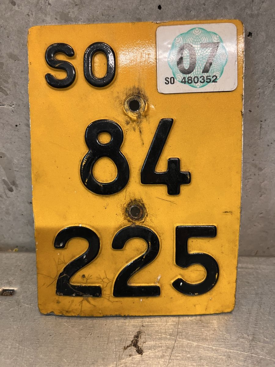Insegne: Mofa S0 Nr. Schild – Usato da Staufen venduto da iker