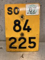 Mofa S0 Nr. Schild