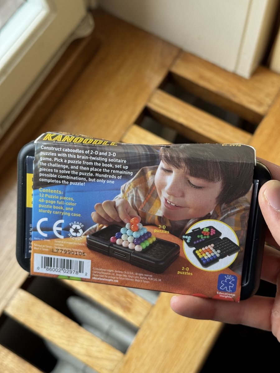 Spiele: Kanoodle Denkspiel, neuwertig – Neu und originalverpackt aus Riehen von lor_d5w8 1