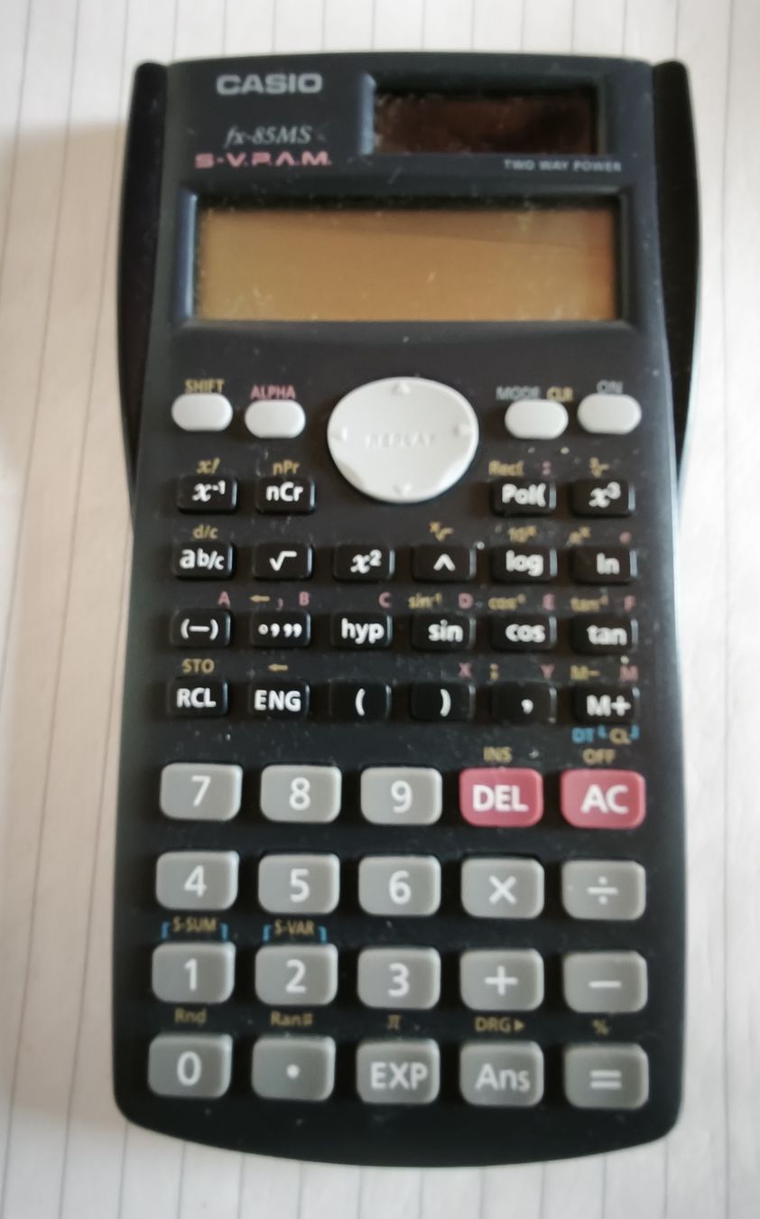 Casio Taschenrechner: Casio fx-85MS – Gebraucht aus Weisslingen von nizanra