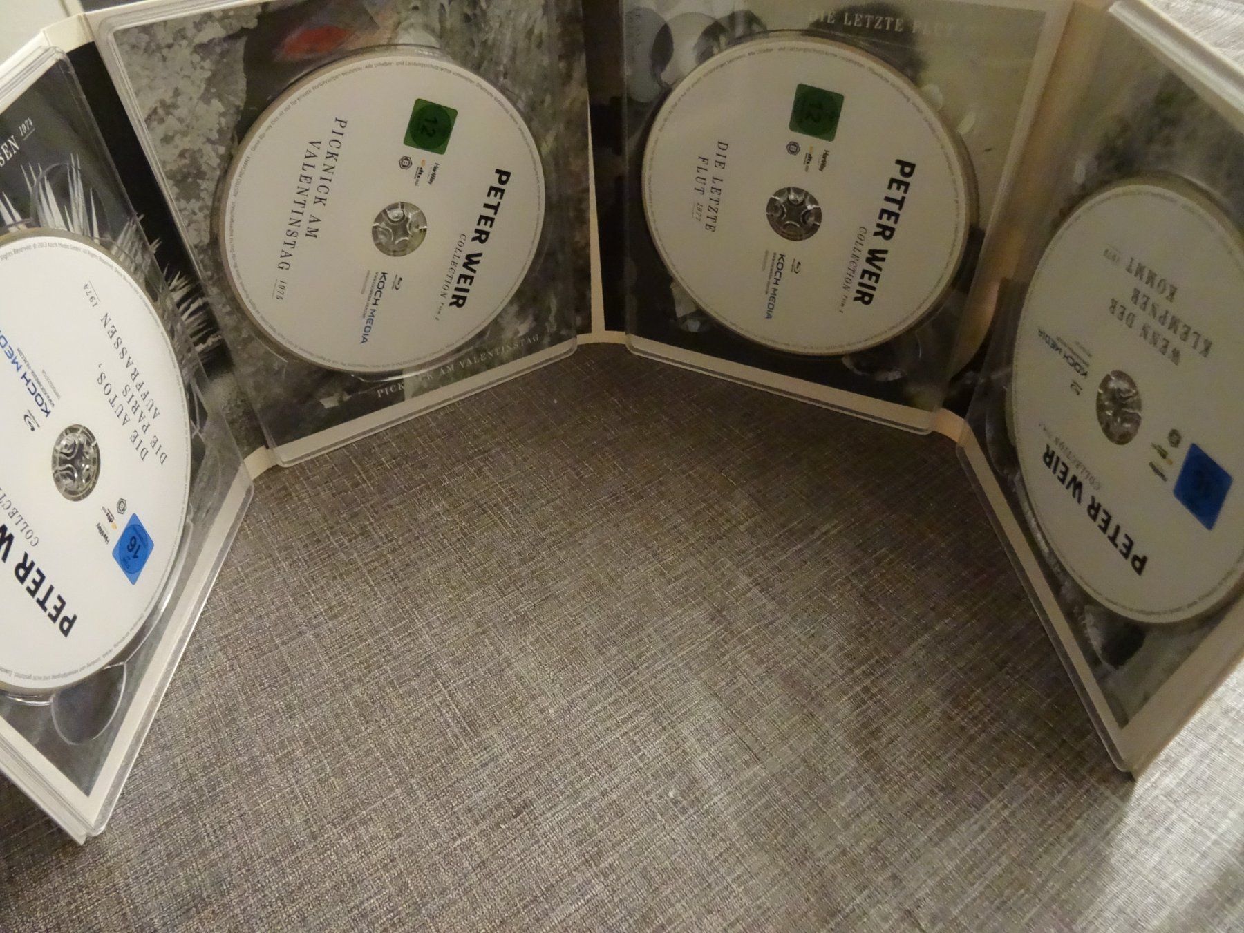 Tutti i DVDs: Peter Weir Collection Blu-ray Box mit 4 Filmen – Usato da Olten venduto da Disc-Verkauf 2