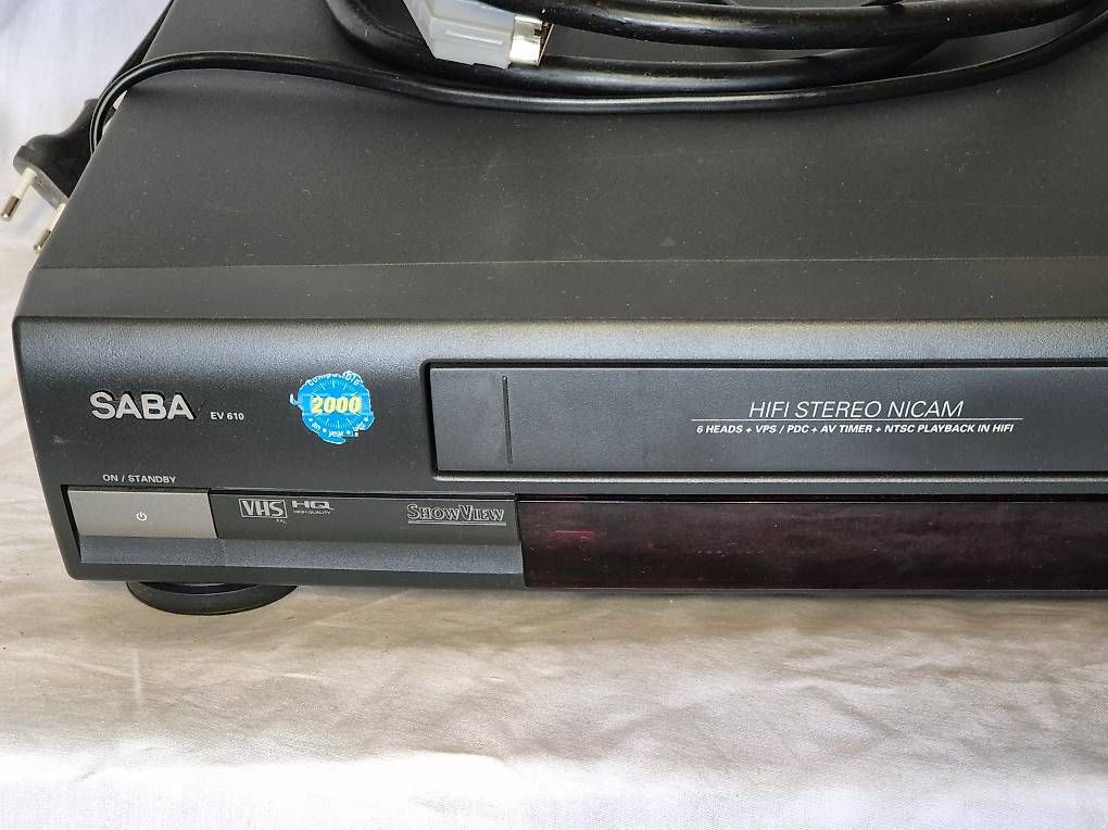 Aufnahmegeräte: SABA EV 610 Videorekorder - Vintage Retro VHS Recorder – Gebraucht aus Lengnau BE von Itfreakch 1