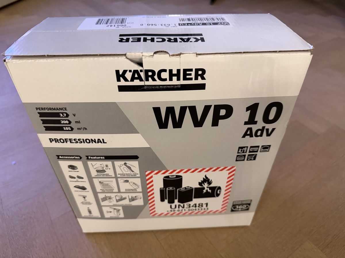Kärcher Sonstiges für Haushalt & Wohnen: Kärcher WVP 10 Adv Nasssauger, Fenstersauger oder andere  – Neu (gemäss Beschreibung) aus Zollikofen von Danijela1983 6