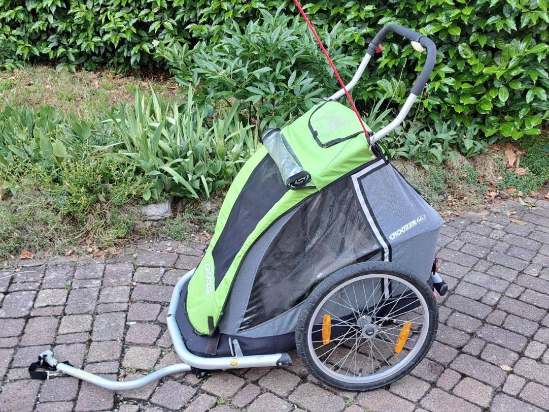 Croozer Rimorchi: Veloanhänger Croozer 2-Plätzer – Usato da Thayngen venduto da StefanB08