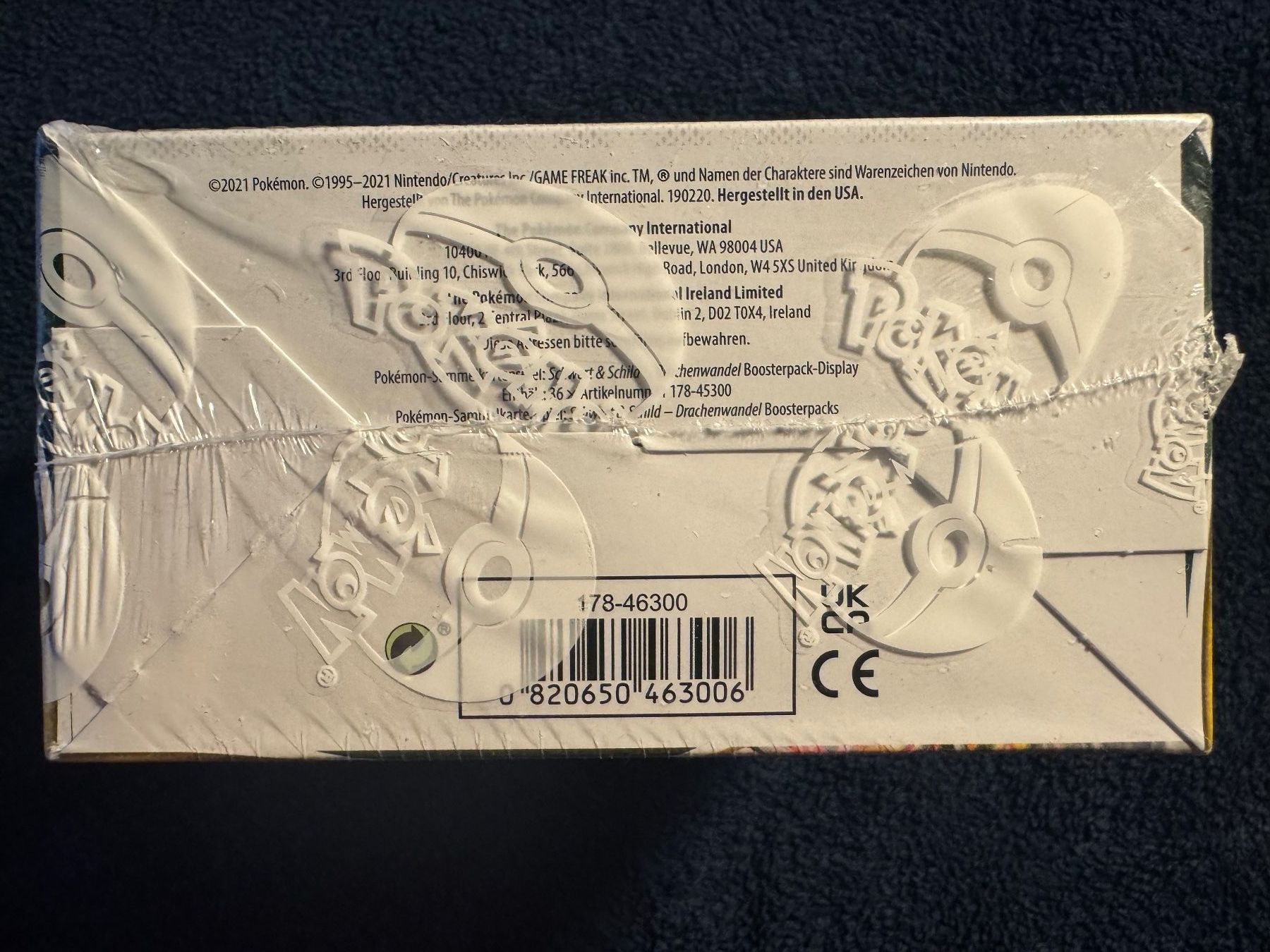Pokémon Cartes à collectionner: Pokemon Drachenwandel Evolving Skies Booster Display DE – Neuf (Voir description) à Binz par savalp 3