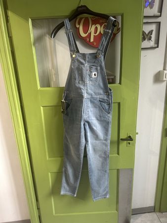 Carhartt WIP Latzhose Denim, XS - ideal für den Sommer!