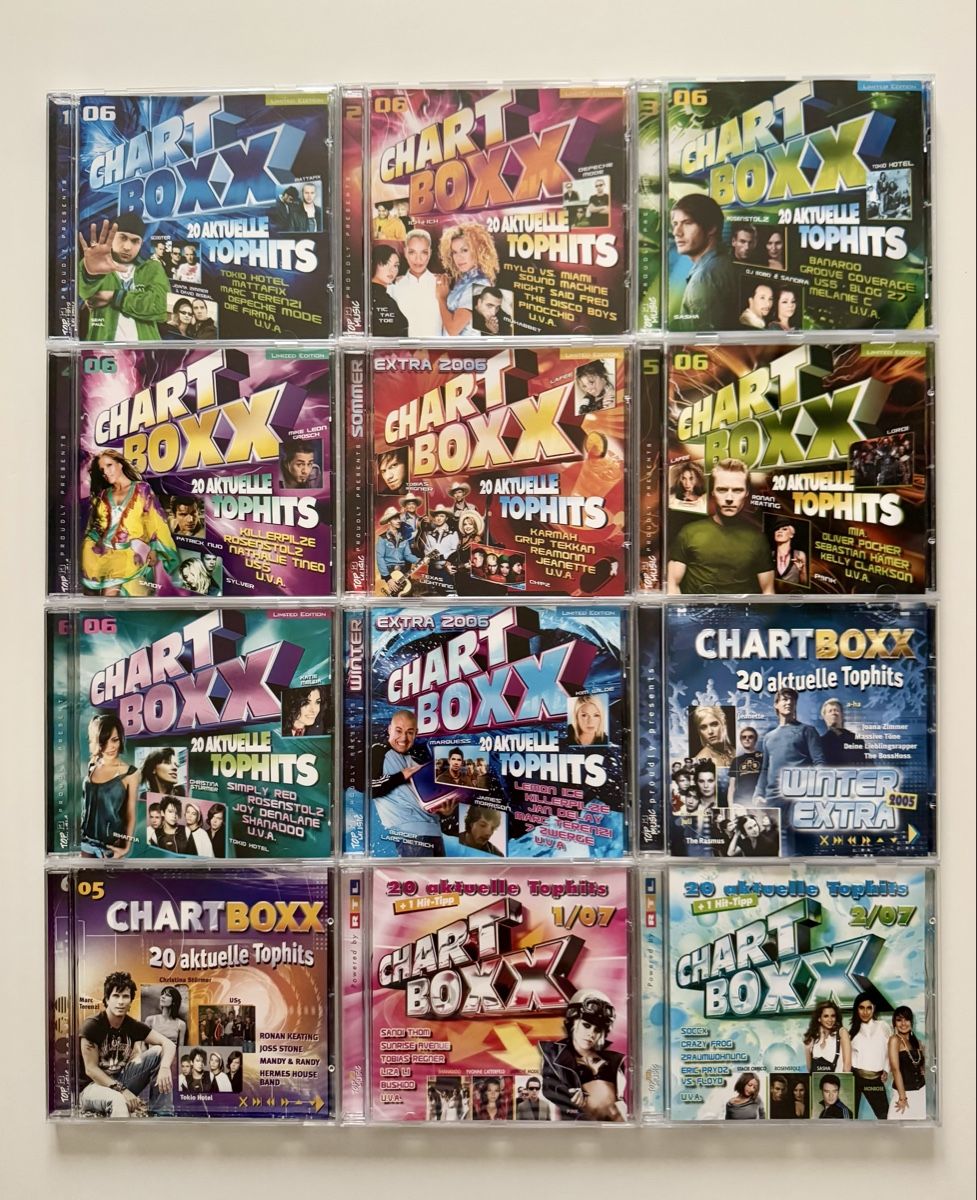 CD: Chartboxx CD Sammlung - Hits von 2005 bis 2007 – Nuovo (secondo la descrizione) da Zürich venduto da cli_fv8x