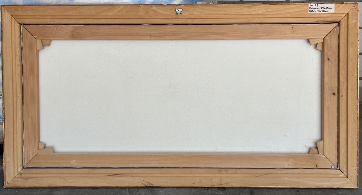 Dipinti: Grosse Gemälde Öl a. Lwd 125x65cm – Usato da Zürich venduto da Artnuvo 6