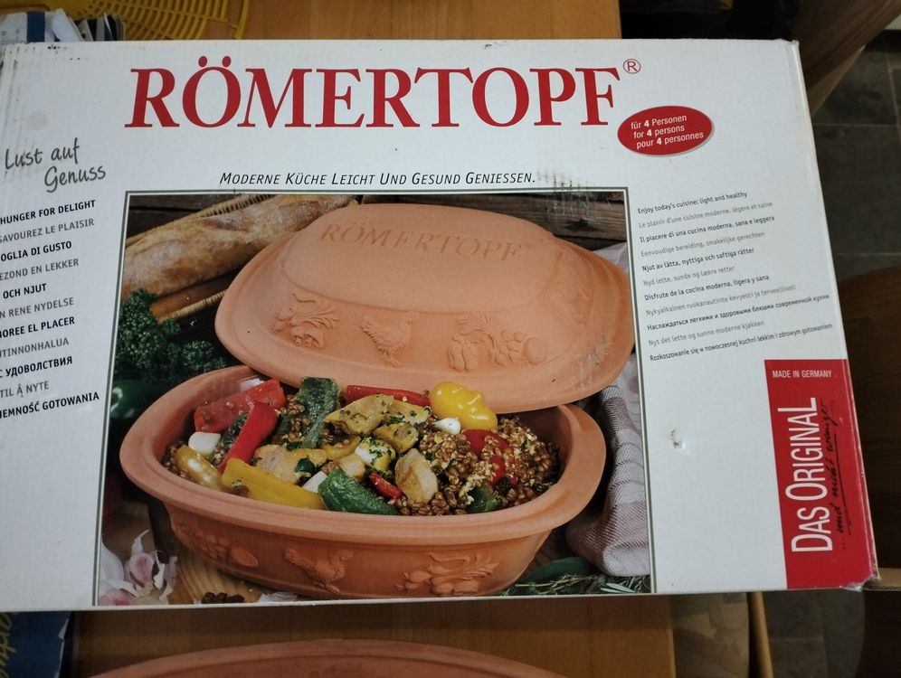 Römertopf wenig gebraucht Kaufen auf Ricardo