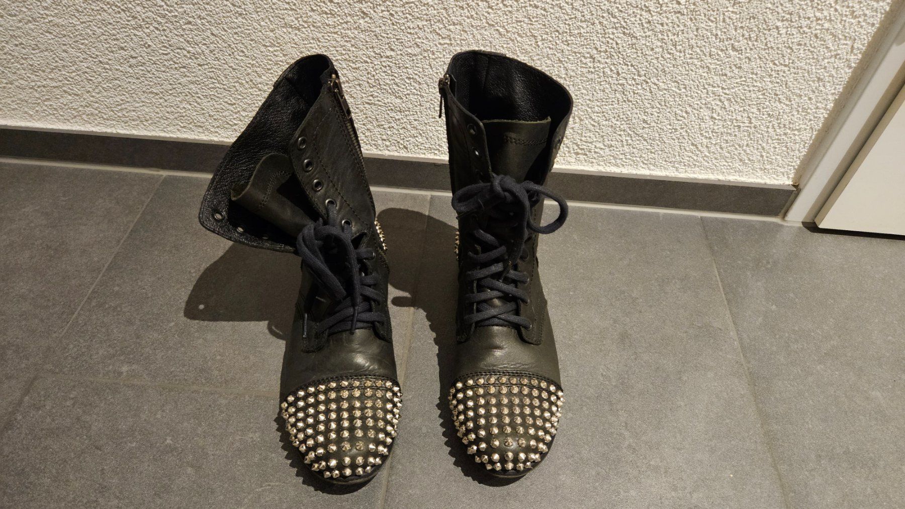 Steve Madden Scarpe da donna: Steve Madden Leder Boots – Usato da Sirnach venduto da MargrithM