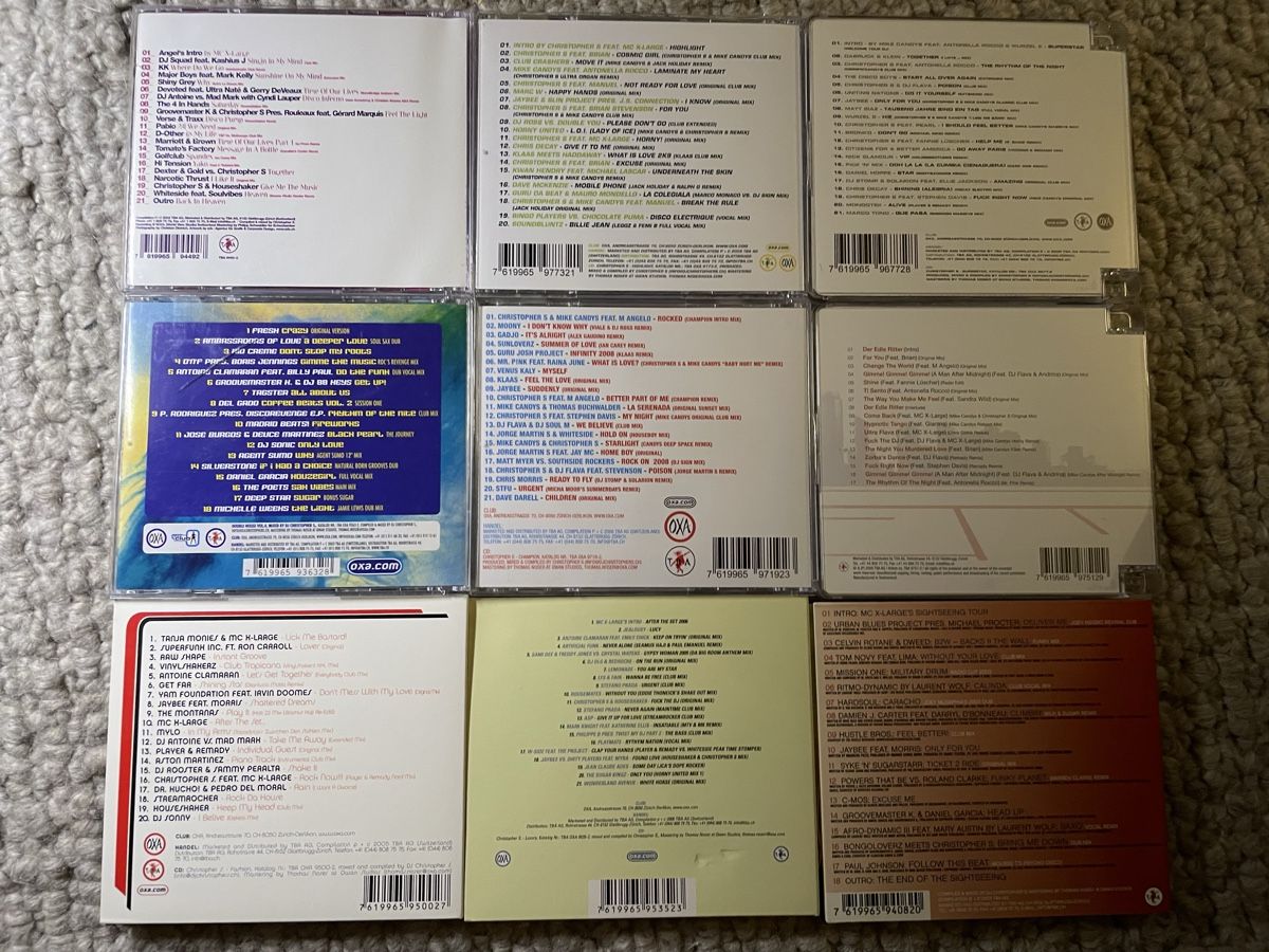 CD: 9x Christopher S (1x OXA Double House) – Nuovo (secondo la descrizione) da Reinach AG venduto da trigger7811 1