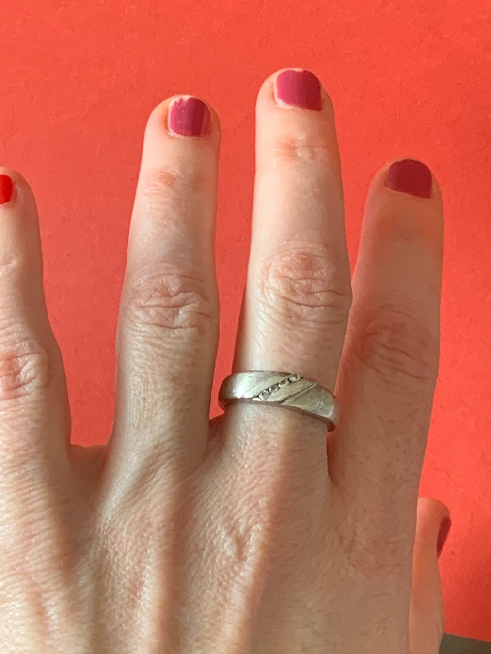 Anelli: Silberring 4 lines classico (59) – Usato da Laufen venduto da Bellebellezza 8