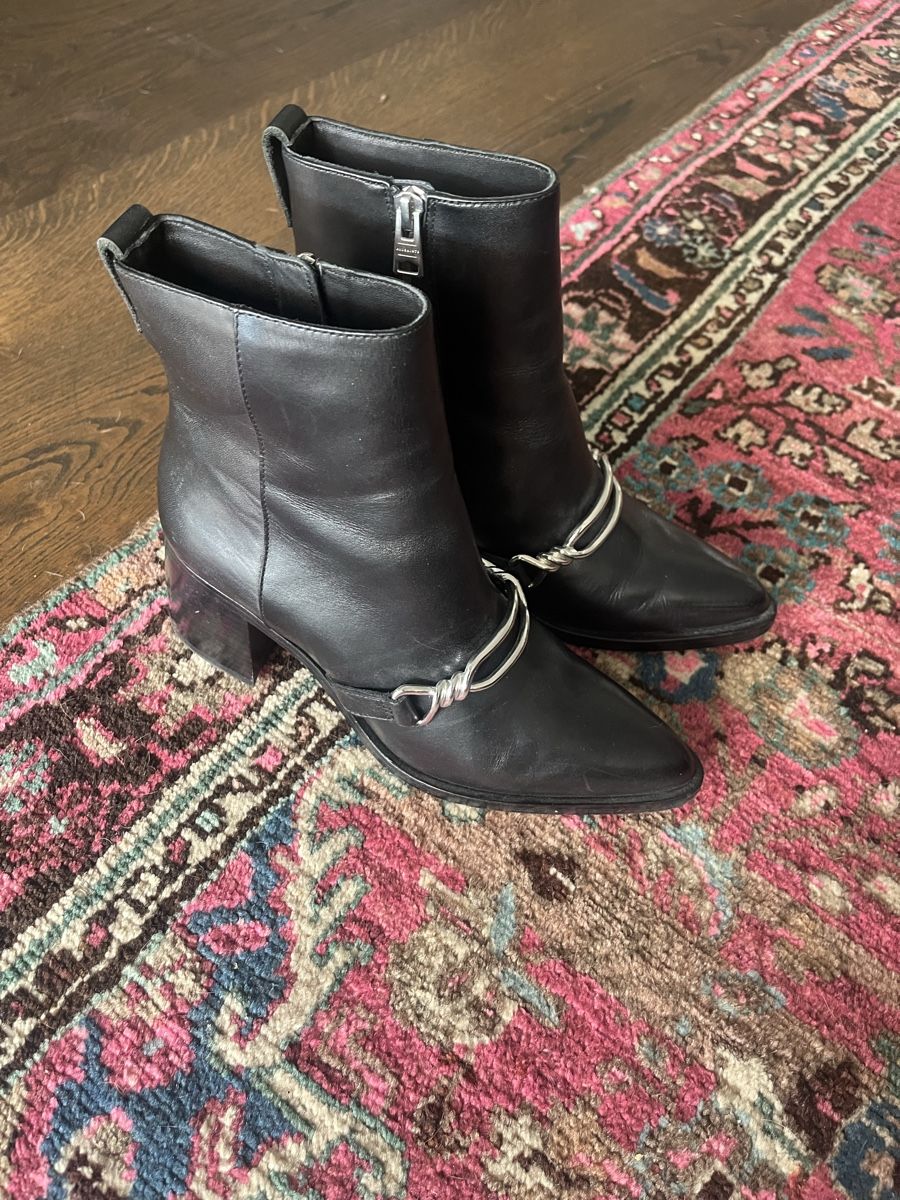 Allsaints Scarpe da donna: All Saints Lederstiefelletten – Nuovo (secondo la descrizione) da Basel venduto da BaronB