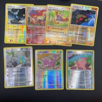 Pokémon 7x  Reverse Holo Platin DE Ab 1 -.