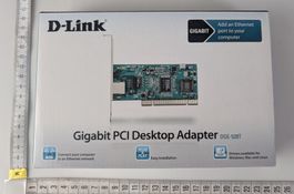 D-Link Gigabit PCI Desktop Adapter DGE-528T - Neuwertig!