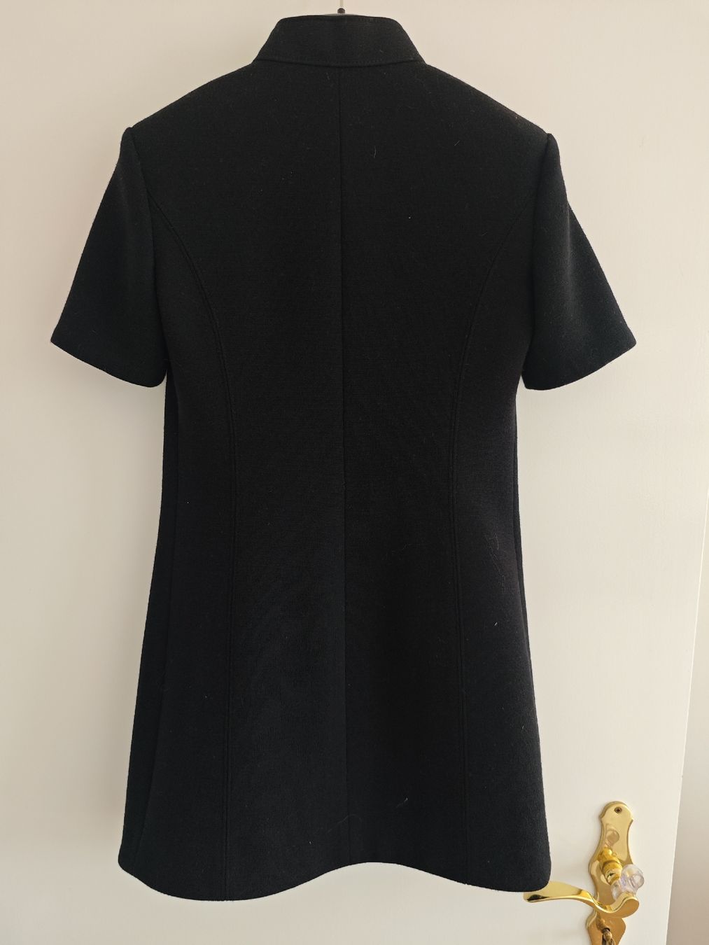 Saint Laurent Vestiti: SAINT LAURENT Woll Mini Dress black – Nuovo (secondo la descrizione) da Erlenbach ZH venduto da nlh 5