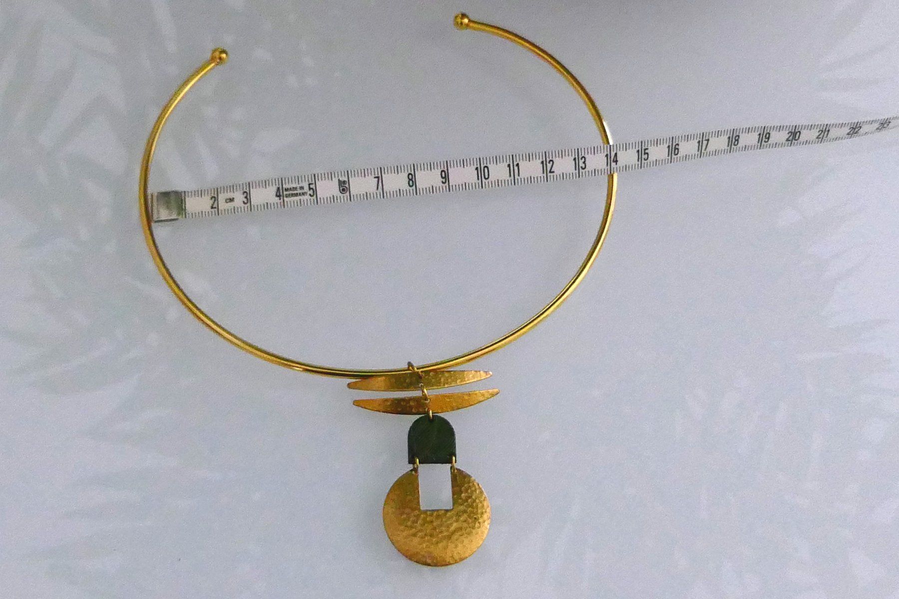 Catenine: Wunderschöne Halskette aus Messing – Usato da Köniz venduto da Minaja99 3