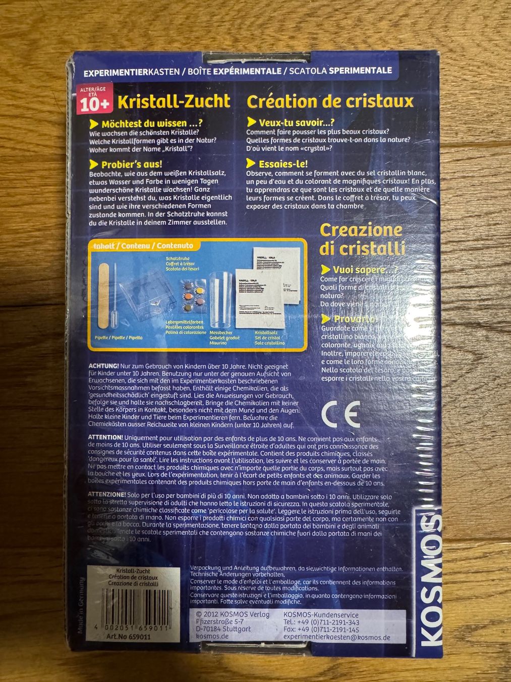 Kit bricolage: Kosmos Kristall-Zucht – Nuovo e nell'imballaggio originale da Hildisrieden venduto da lau_hxg8 1
