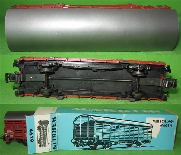 Modellini di ferrovie: DB Viehtransport Verschlagwagen 4629 ehs – Usato da Winterthur venduto da Ricardo211 2