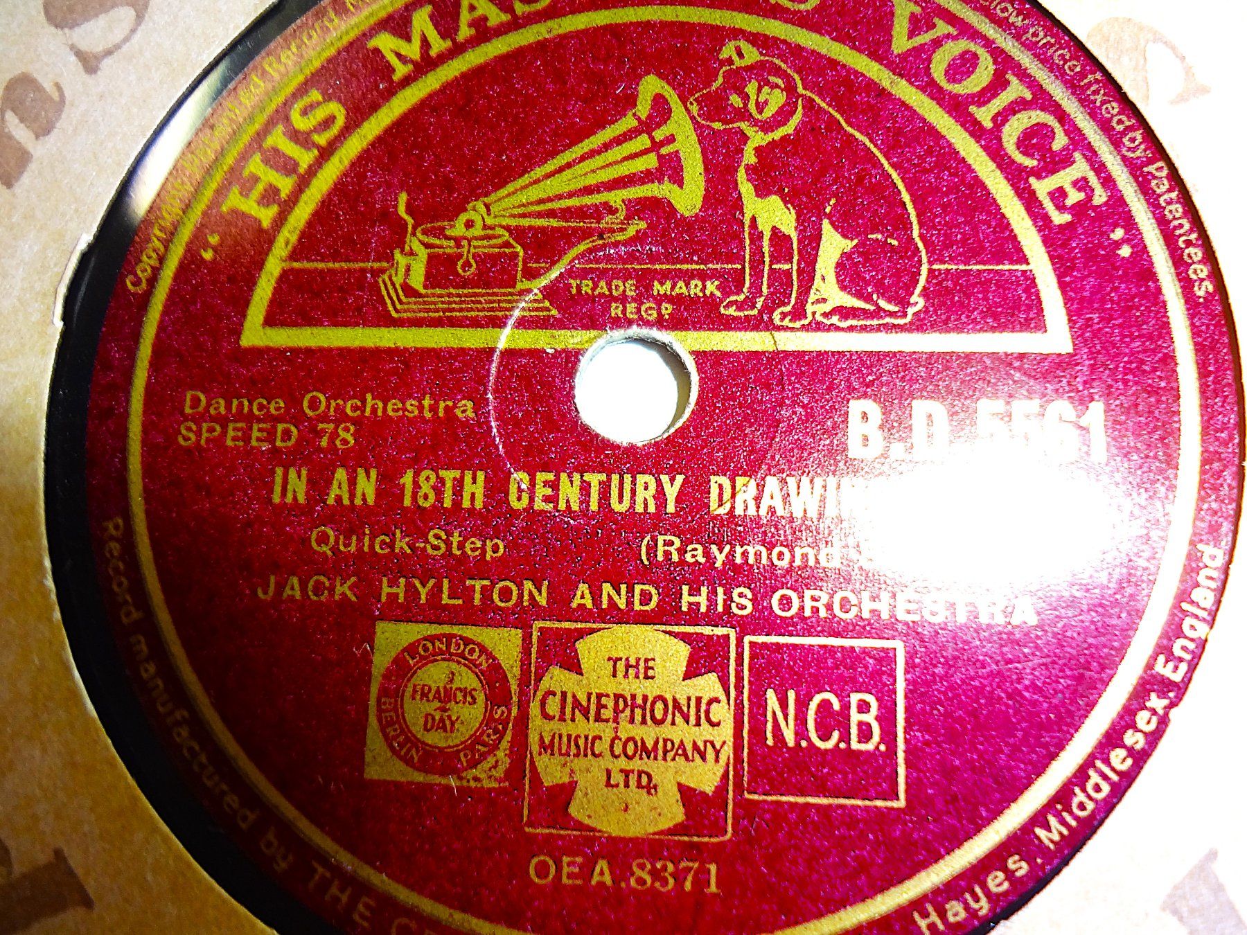 Dischi in vinile: Jack Hylton 30 Schellackplatten bester Britischer Tanzmusik – Usato da Hemishofen venduto da Phonomandy 4