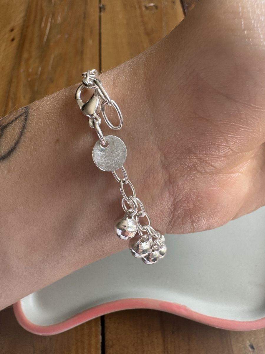 Bracciali & Braccialetti: Armband mit Glöckchen, versilbert 925 – Usato da Männedorf venduto da mariadelrocioeberle 2