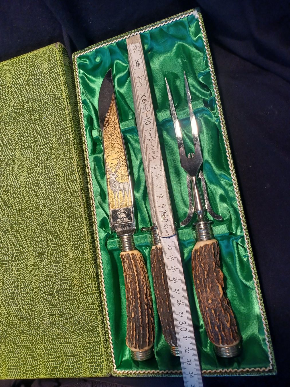 Solingen Bestecksets: PUMA Solingen Fleisch-Filetirset Sonderausgabe – Gebraucht aus gais von dun_c2xc 3