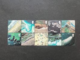 GB 2002 British Coastlines  10 STAMPS ** (A284)