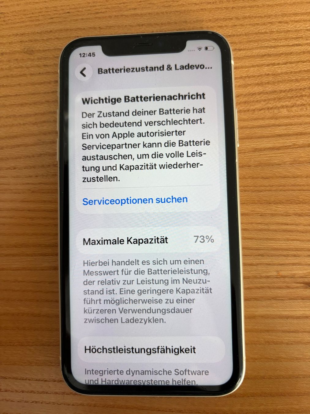Apple Handys / Smartphones: Iphone 11 128GB weiss – Gebraucht aus Adliswil von Pulauubin1 6