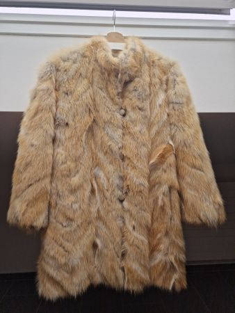 HEINZ R. BÜRKY Solothurn Echt-Fuchspelz Jacke vintage