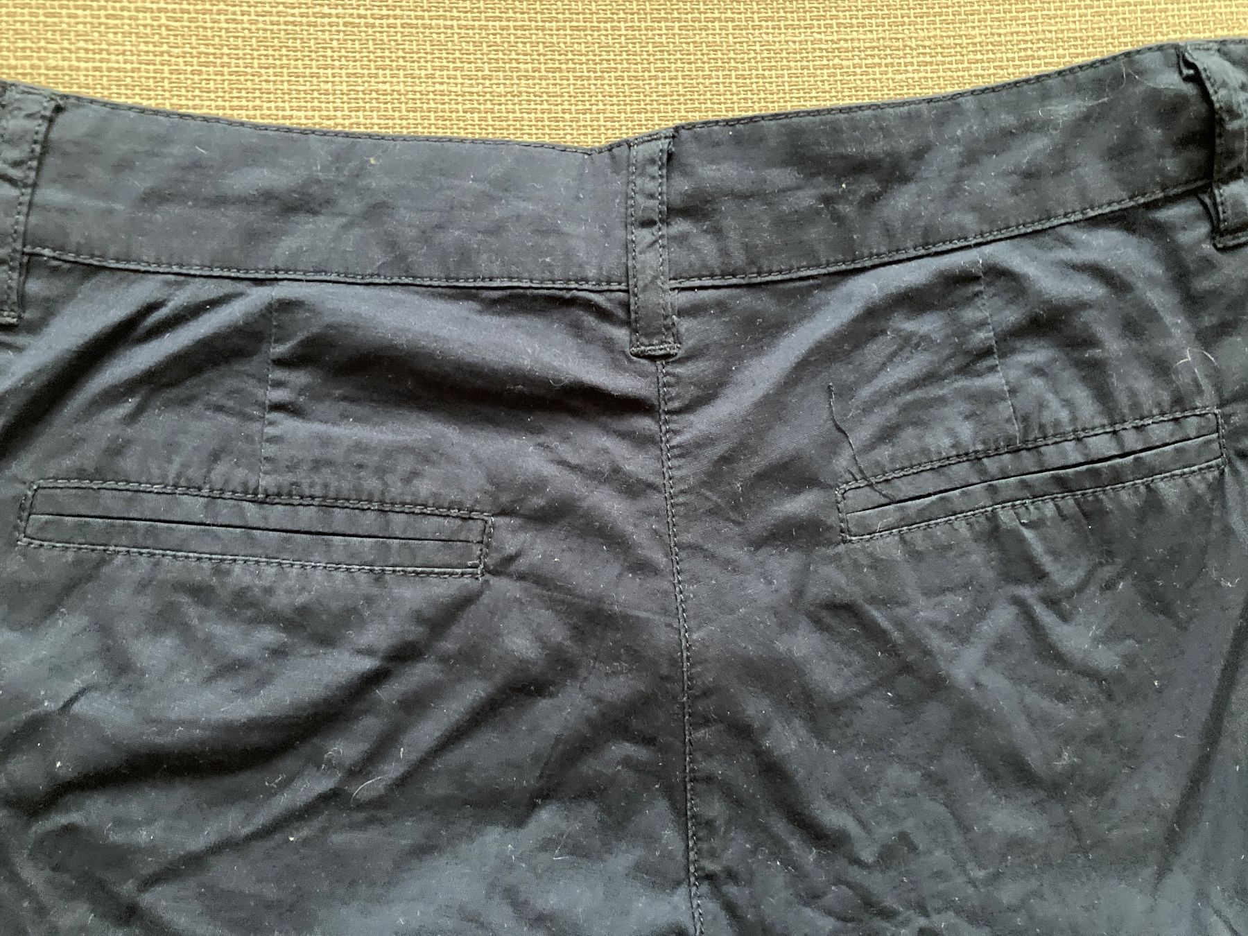 Hosen: Neue Sommershorts dunkelblau Gr. 34 – Gebraucht aus Rothenburg von Regenbogenwolken 2