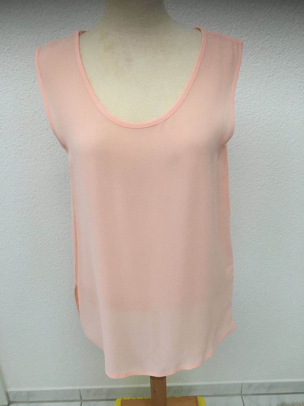 Blusen: Longbluse mit Top aus Viskose in apricot – Gebraucht aus Uetendorf von Florabella01 3