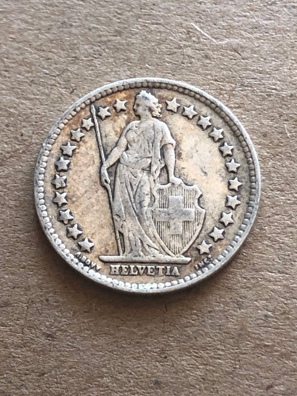 Toutes les monnaies: 50 Rp. 1939 – D'occasion à Schötz par Odpa 1
