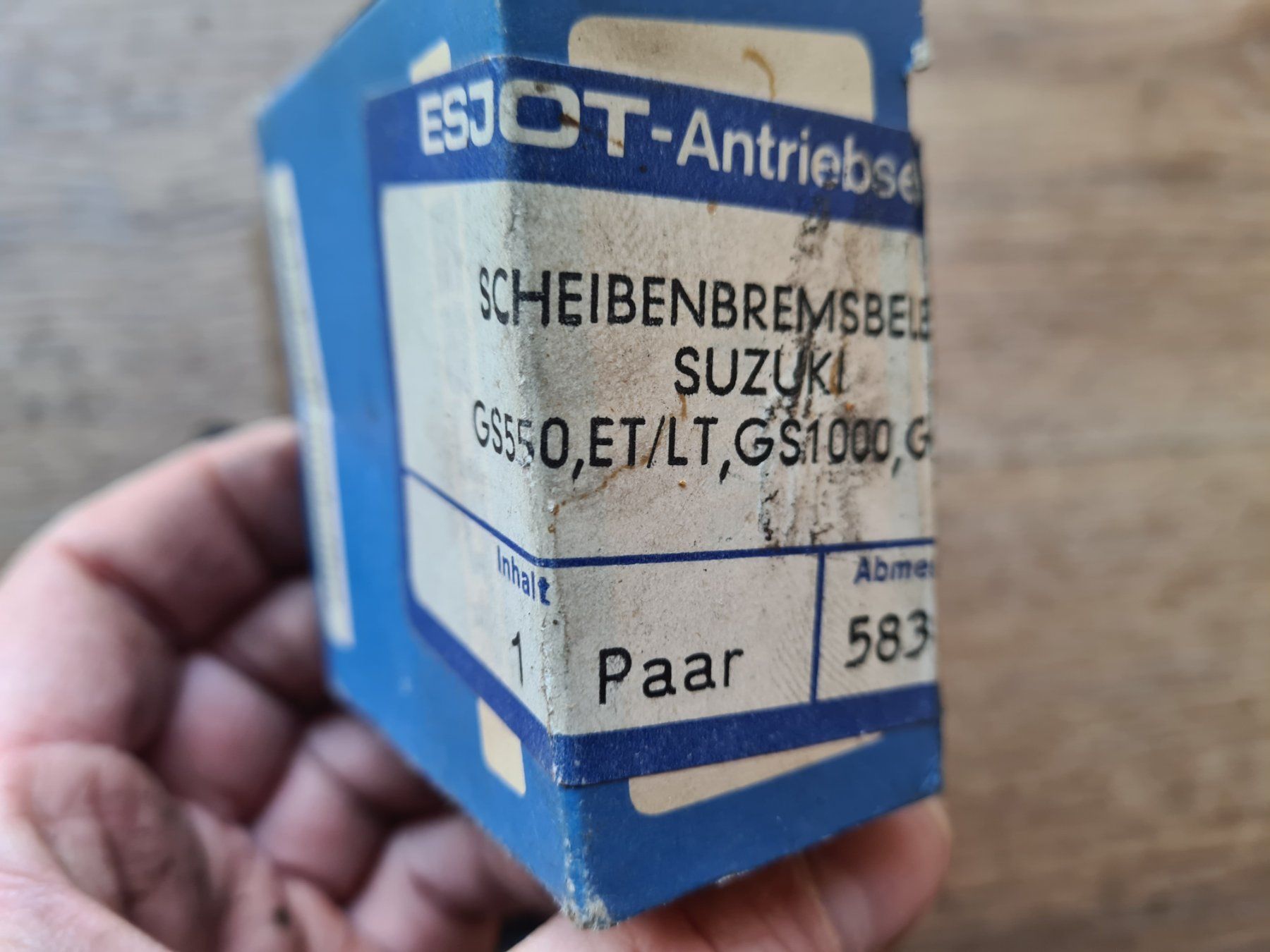 Suzuki Tutti i ricambio per moto: Scheibenbremsbeläge Suzuki GS550.... – Nuovo (secondo la descrizione) da frümsen venduto da Sailem 2