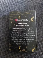 Lovehoney Sexy Snap Position Cards: Spielspass im Bett!