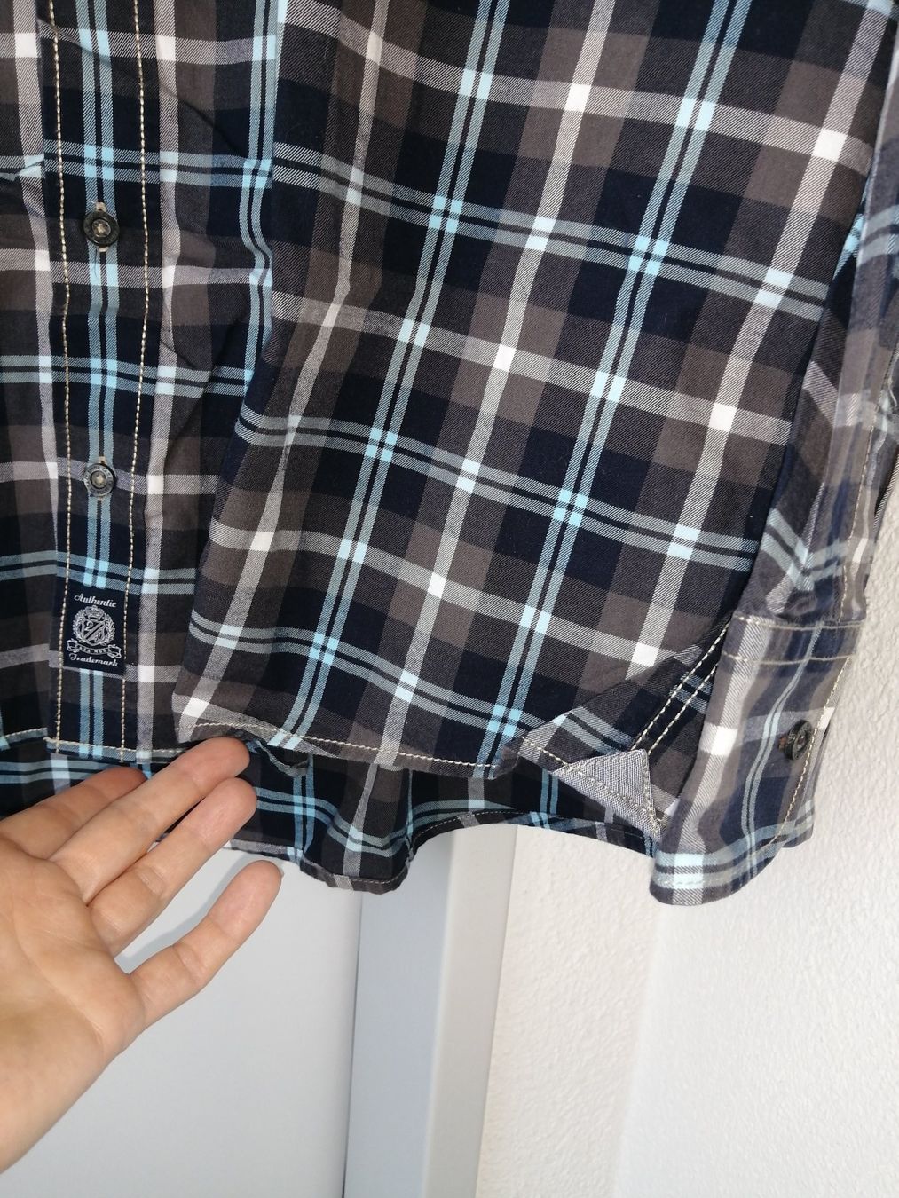 Camicie: Kariertes Herrenhemd XL Casa Moda – Usato da Buchrain venduto da nat_pl5p 3