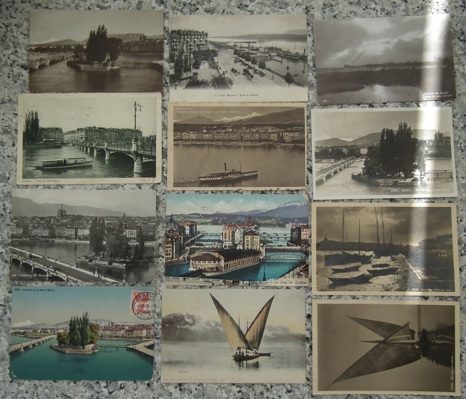 Cartoline postali: Genève  Ansichtskarten Diverse  21 Stück – Usato da Kriens venduto da WULLU99
