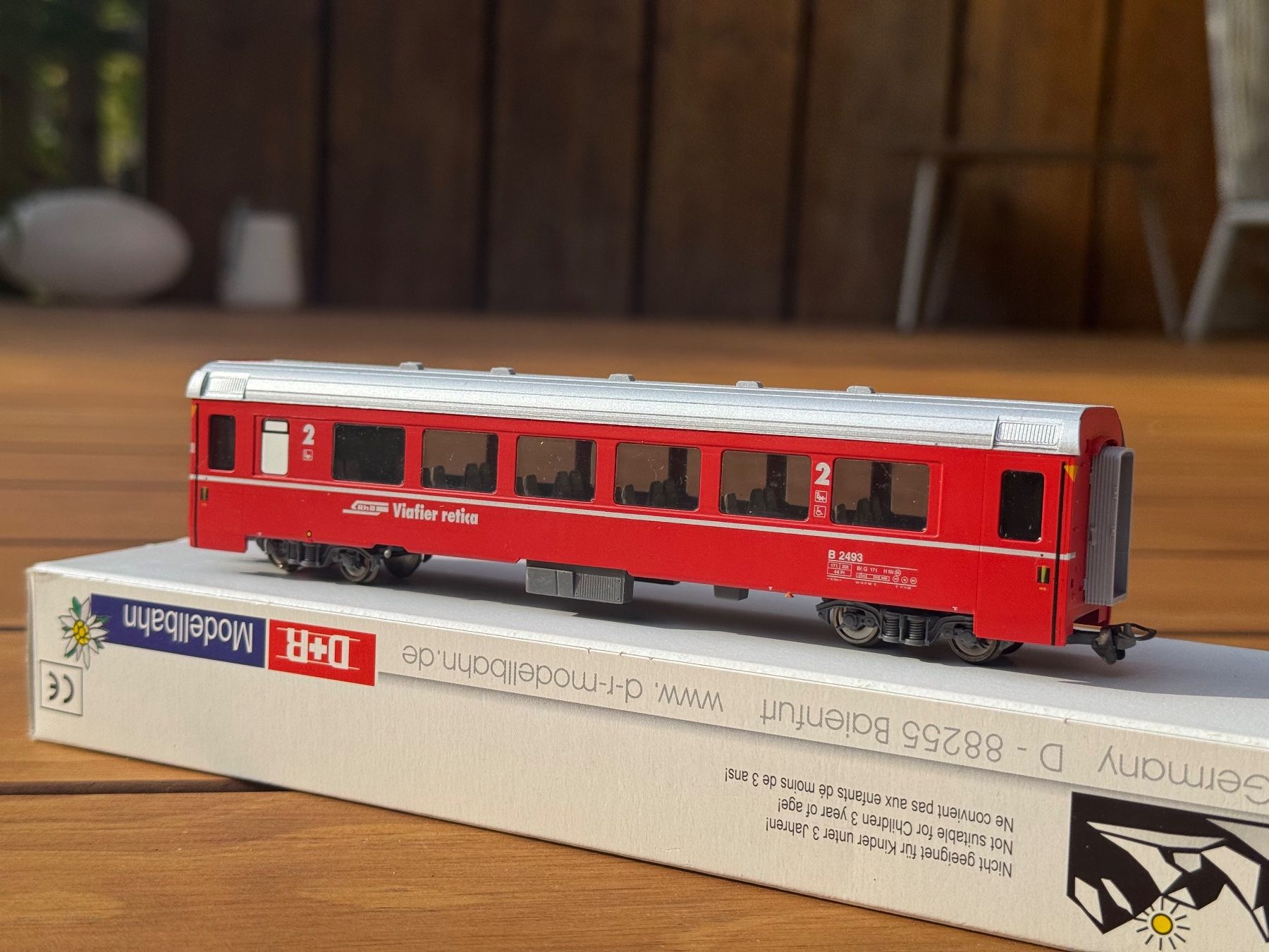 Trains électriques: D+R Rhb B 2493 – D'occasion à Spiez par ric_vy6z 1