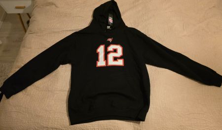 Tom Brady NFL Hoodie, Tampa Bay Buccaneers, Grösse M. NEU