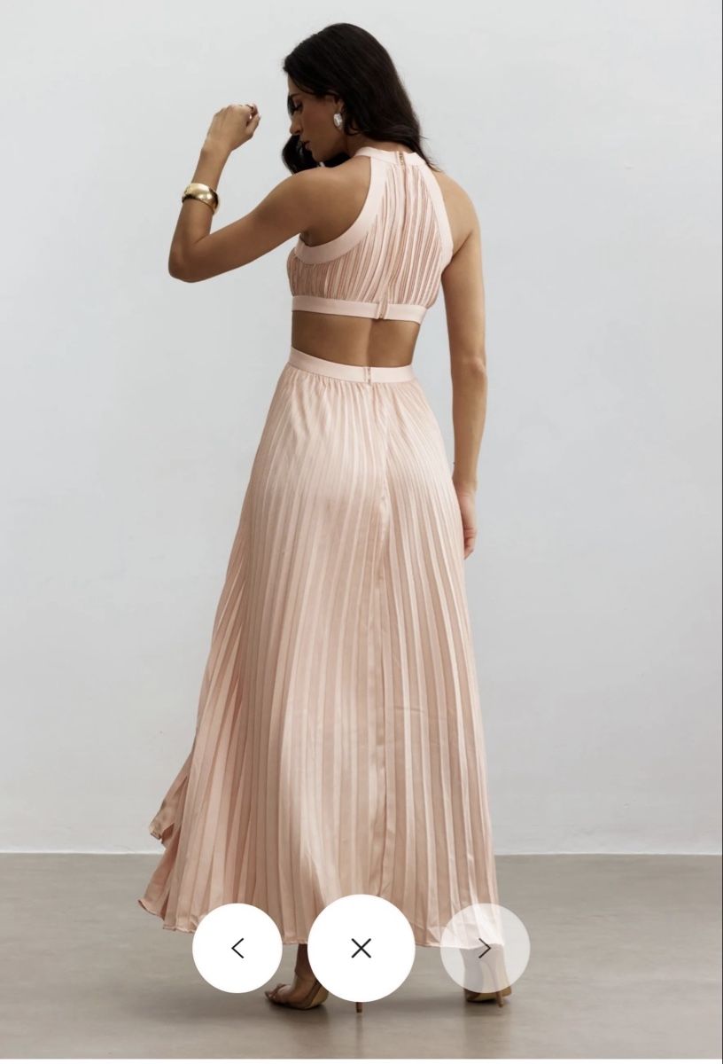 Vestiti: Robe longue plissée rose taille S  – Nuovo e nell'imballaggio originale da Ballens venduto da Annushka26 5