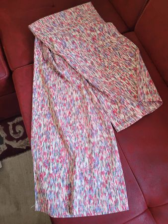 Sommer Stoffhose Gr. XL bunt gemustert neu